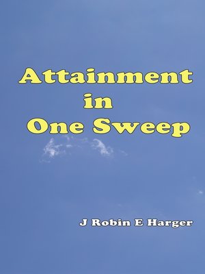cover image of Attainment in One Sweep